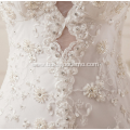 Retro Elegant Sleeveless Lace Fishtail Wedding Dress